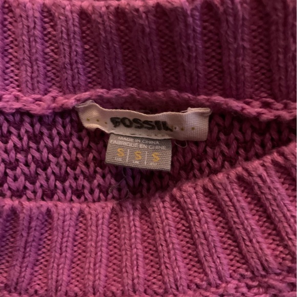 Pink & Magenta Stripe Cashmere Blend Sweater - Picture 4 of 9
